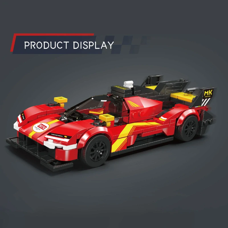 Stavebnice Ferrari 499P Le Mans Hypercar Mould King 27100