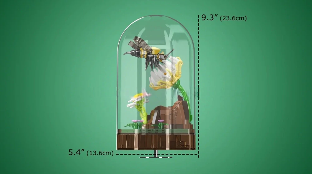 Včela + hrací strojek Mould King 10104
