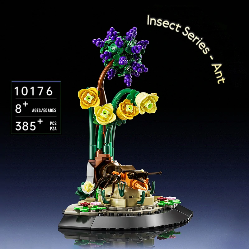 Mravenec a exotické květiny Mould King 10176 