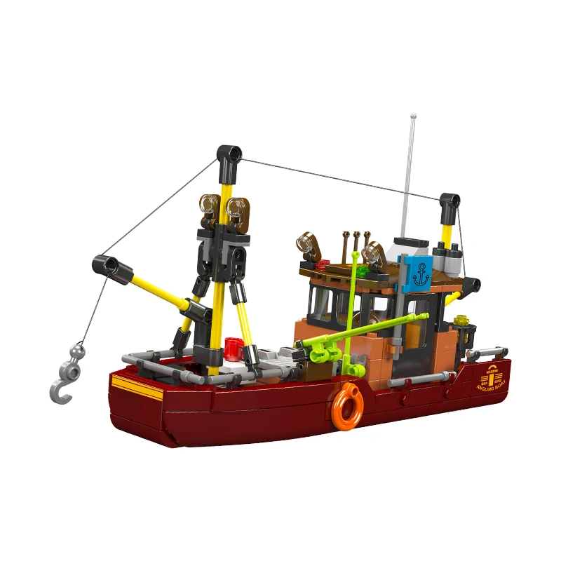 Rybářský člun Mould King 10135