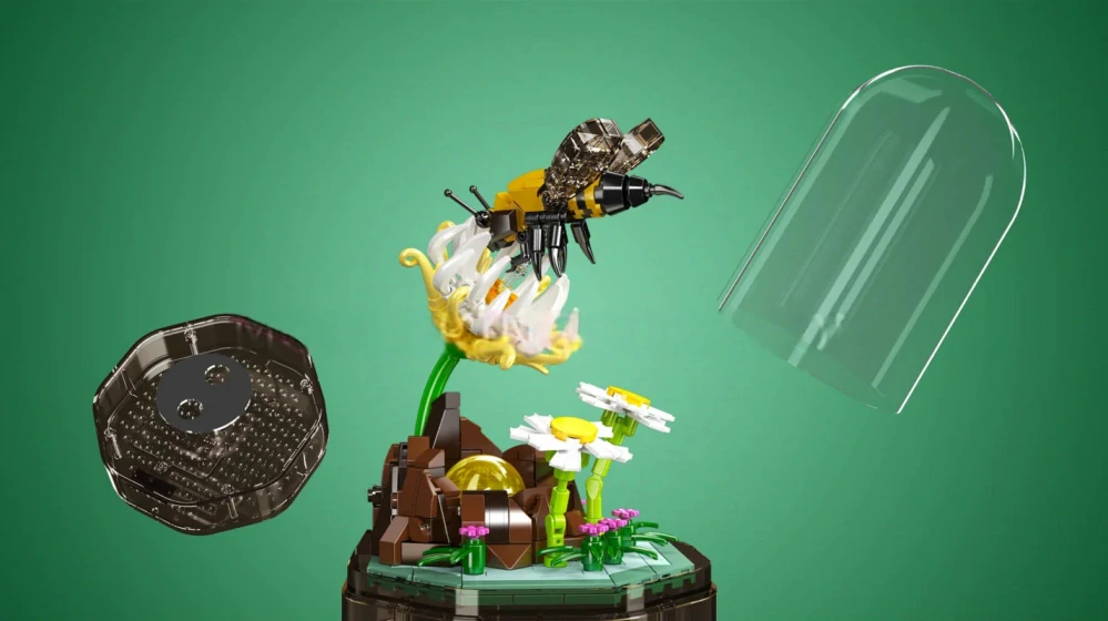 Včela + hrací strojek Mould King 10104