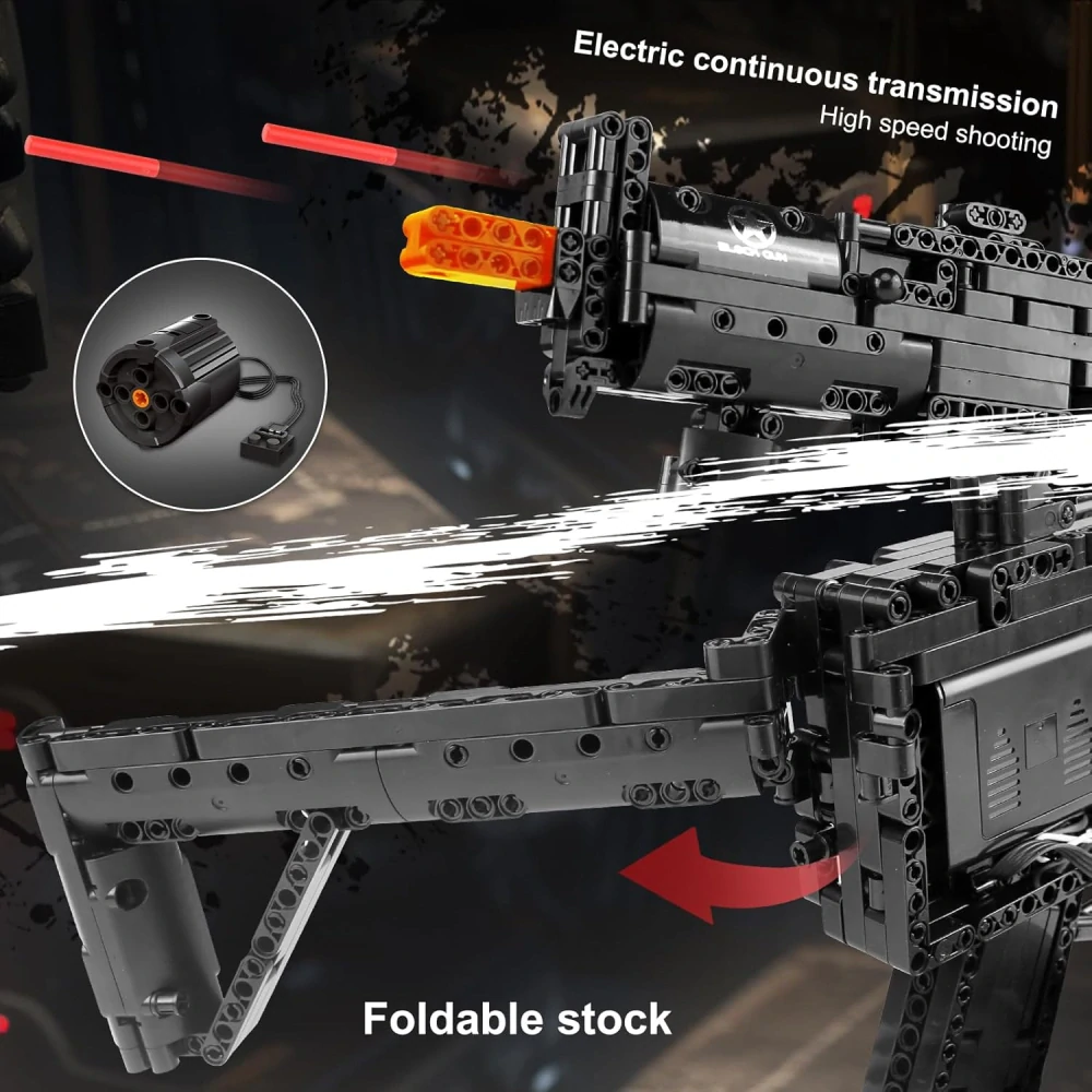 Stavebnice Samopal MP5 Mould King 14001S