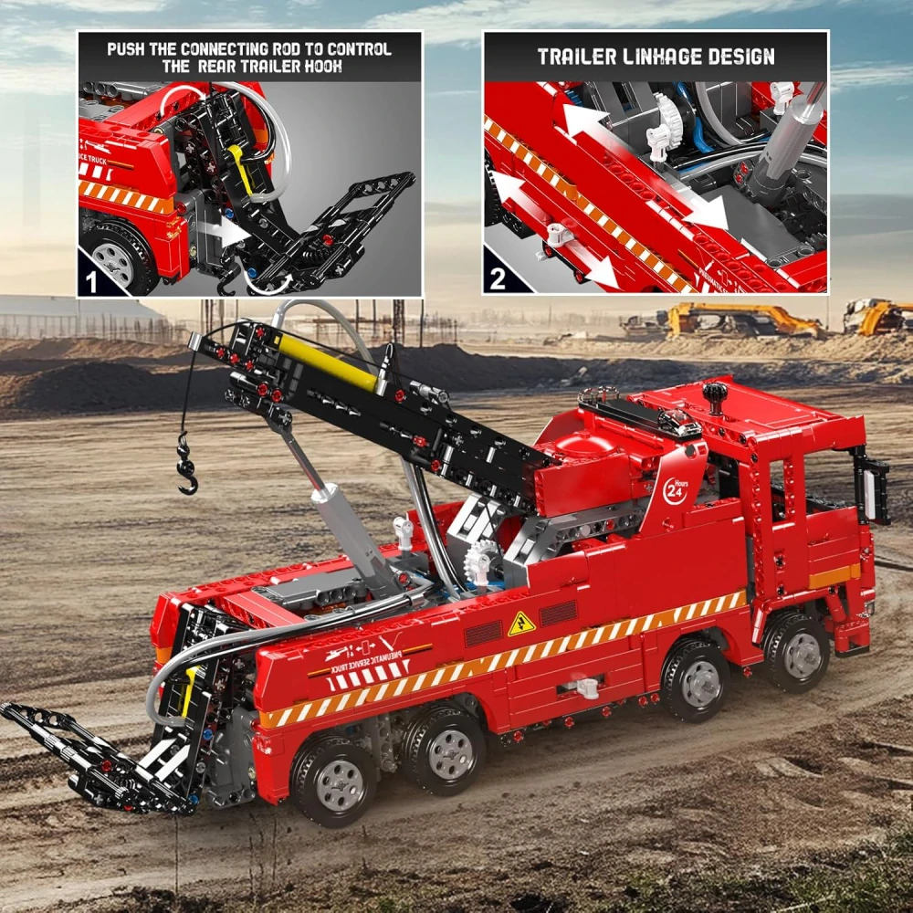 RC Odtahové záchranné vozidlo Mould King 19017