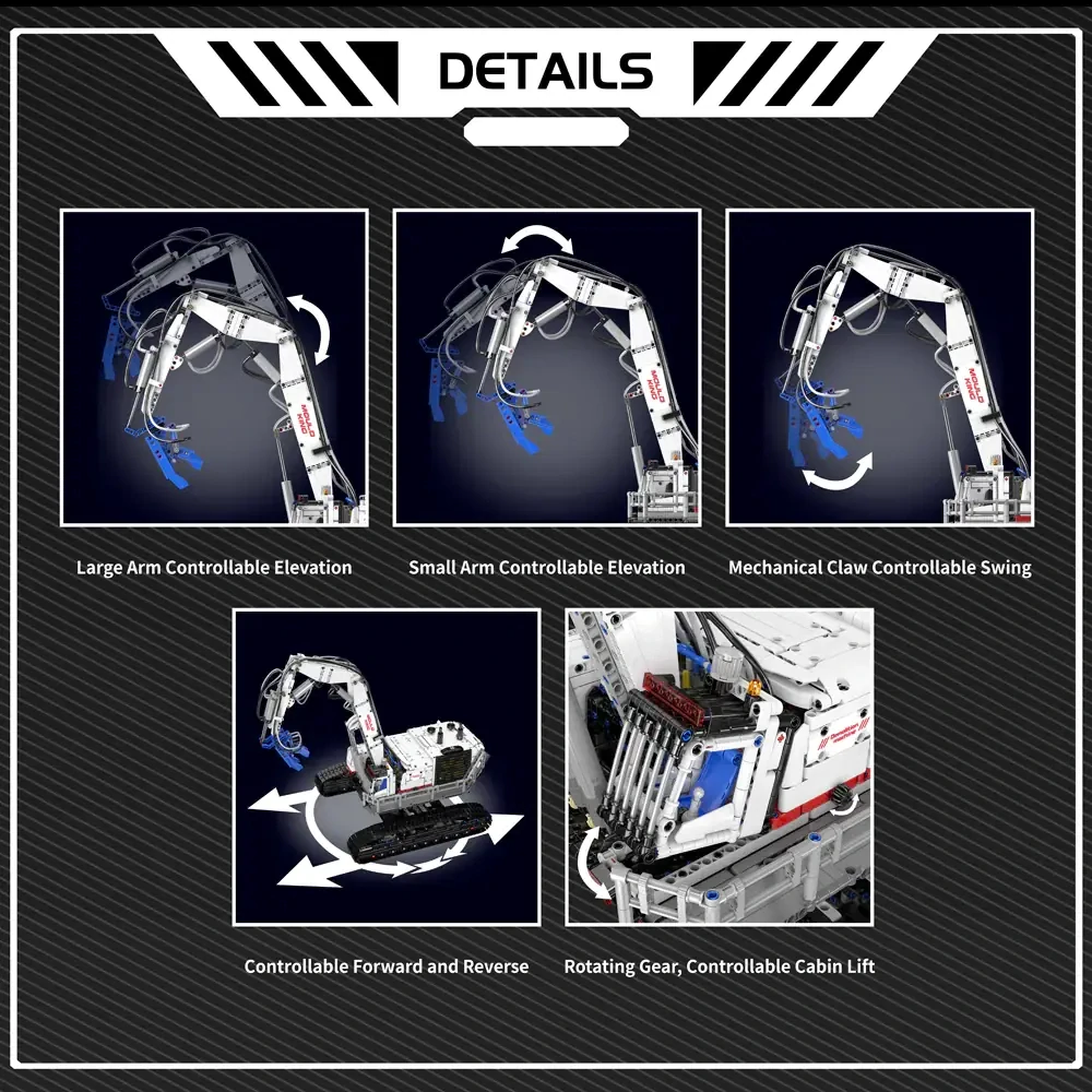 RC Demoliční stroj Mould King 17062