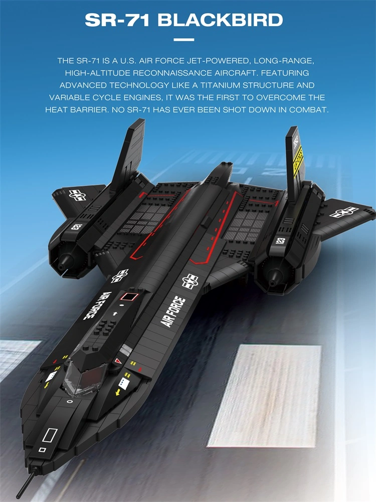 Špionážní letoun SR-71 Blackbird Reobrix 33041