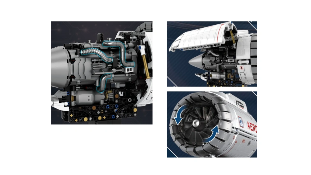Proudový letecký motor Reobrix 33019