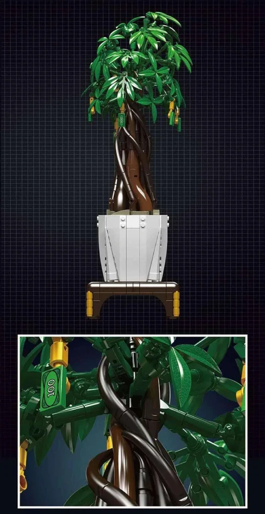 Stavebnice Stromek Štestí Mould King 10063S