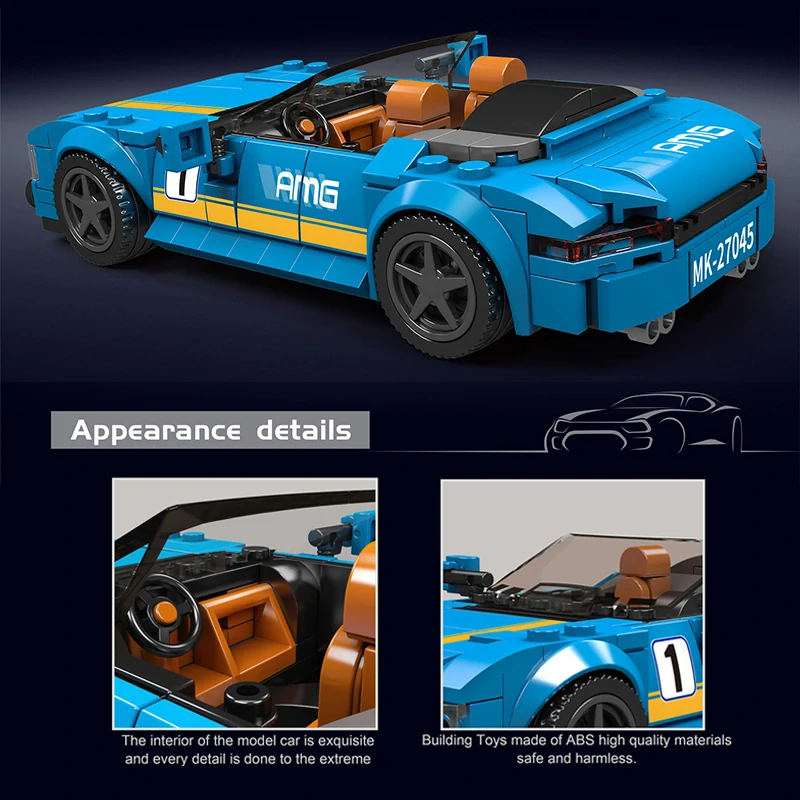 Stavebnice Mercedes AMG GT C Mould King 27045