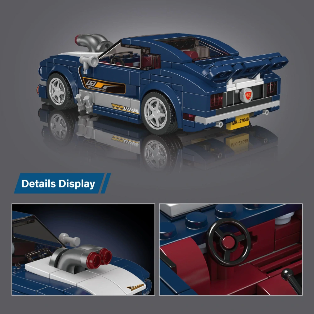 Stavebnice Mustang 1967 Mould King 27048