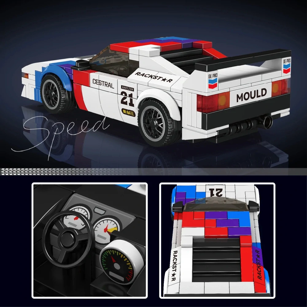 Stavebnice BMW M1 PROCAR Mould King 27062