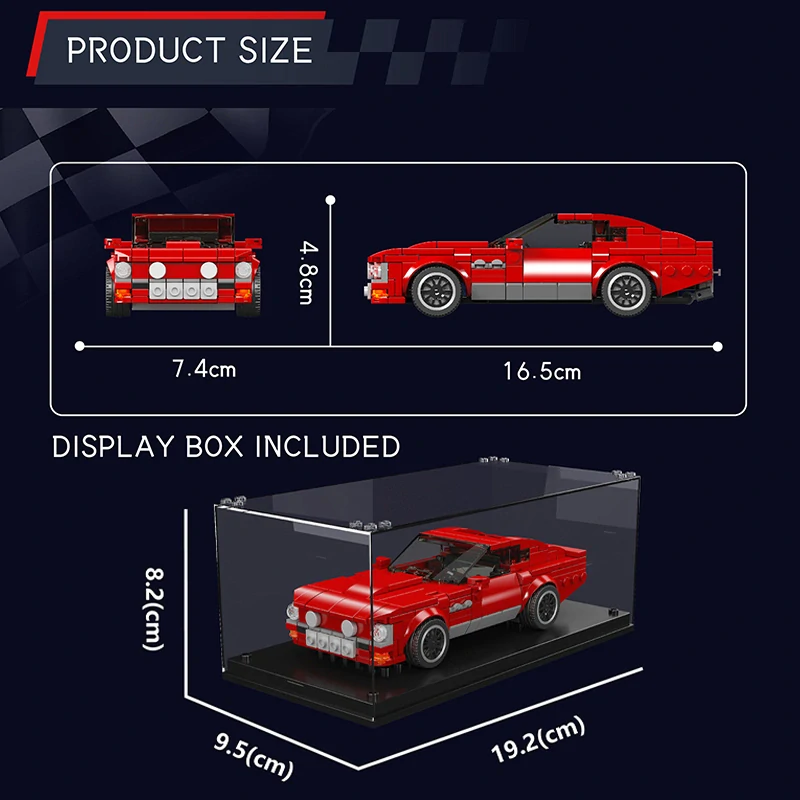 Stavebnice Aston Martin V8 Vantage Mould King 27084