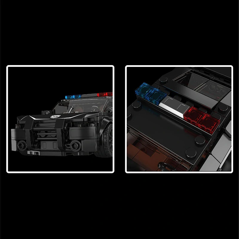 Stavebnice Policejní Dodge Challenger Mould King 27098