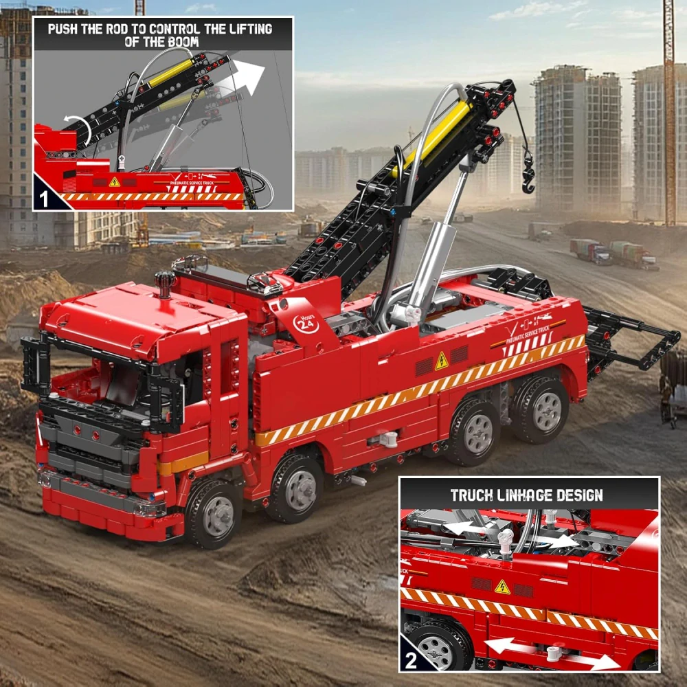 RC Odtahové záchranné vozidlo Mould King 19017