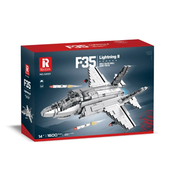 Stavebnice Stíhačka F-35 Reobrix 33021