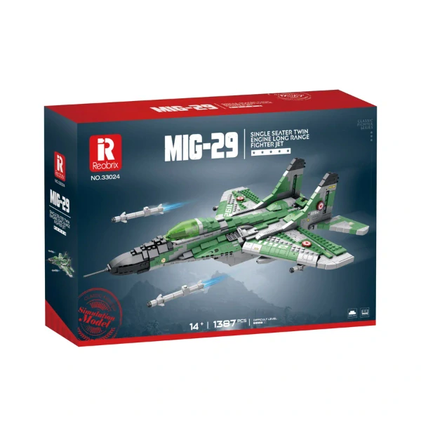 Stavebnice Stíhačka MiG-29 Reobrix 33021