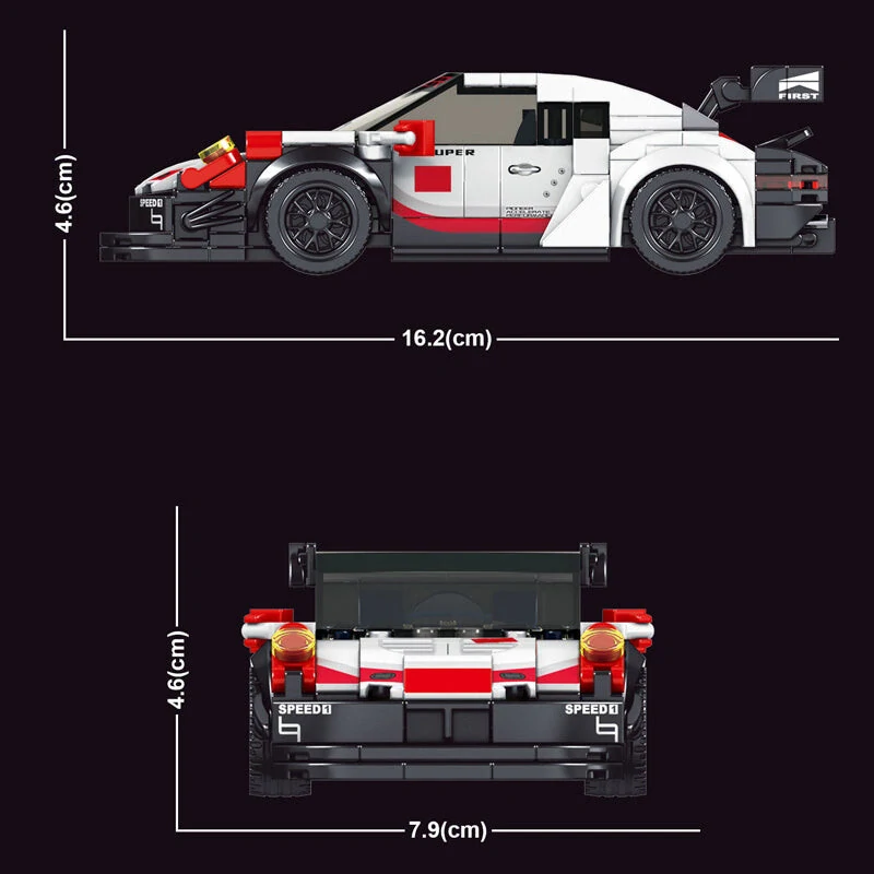 Stavebnice Porsche 911 RSR Mould King 27010