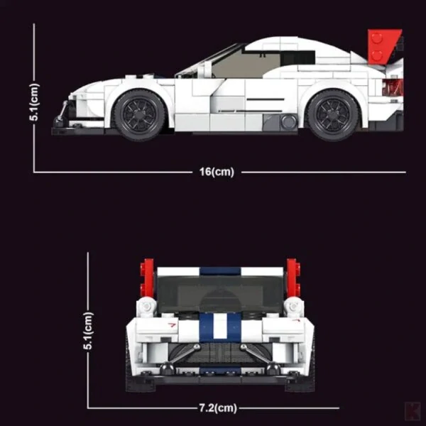 Stavebnice Dodge Viper ACR Mould King 27011