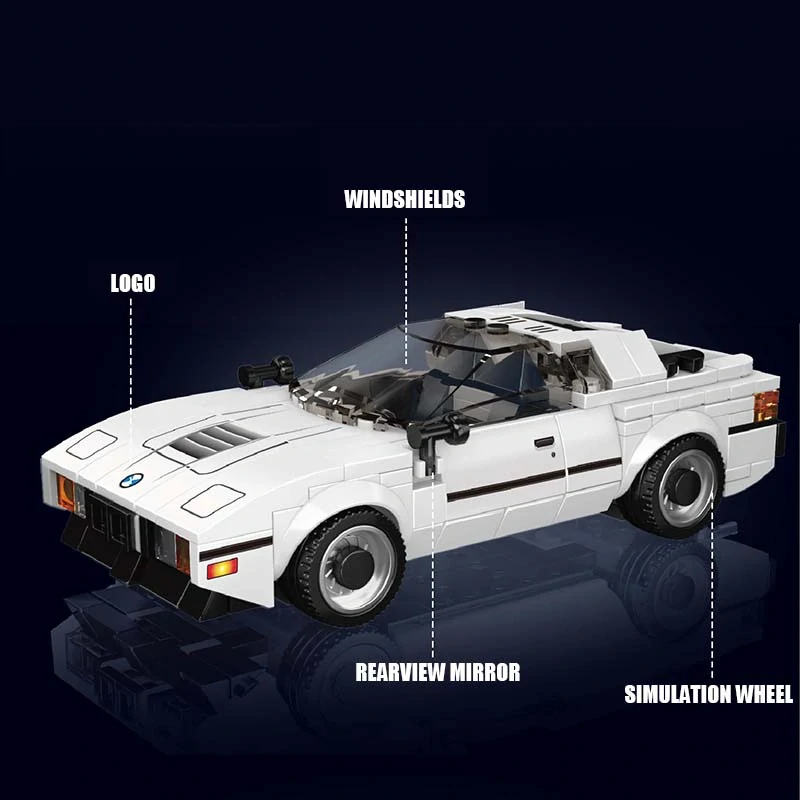 Stavebnice BMW M1 Mould King 27036