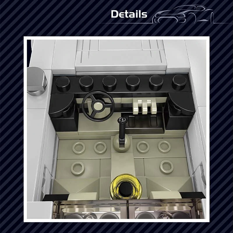 Stavebnice Mercedes-Benz 300 SL Mould King 27037