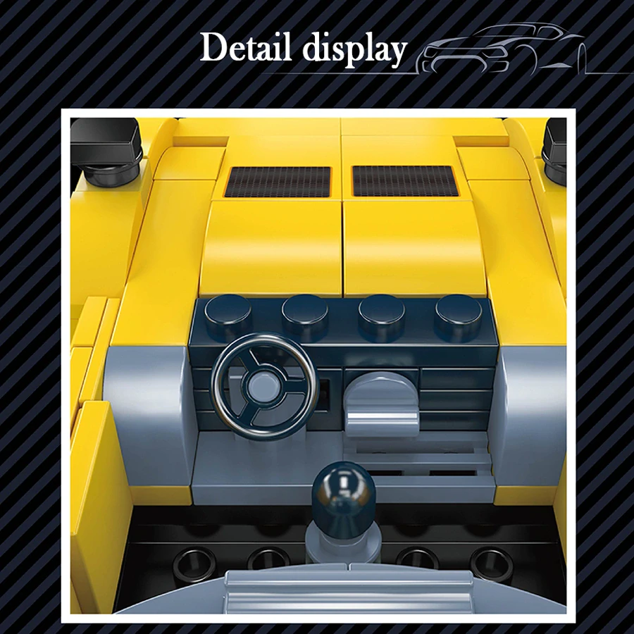 Stavebnice Lamborghini Miura Mould King 27039