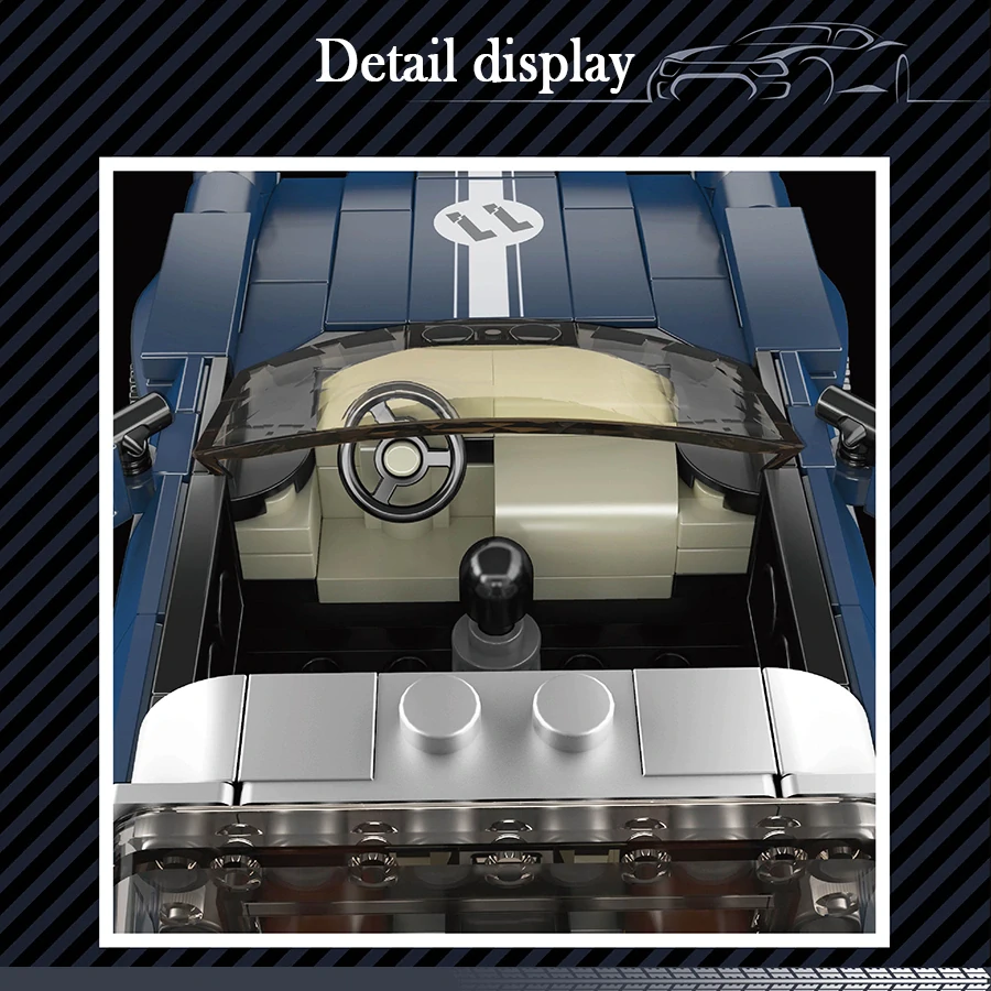 Stavebnice Porsche 911 Targa Mould King 27040