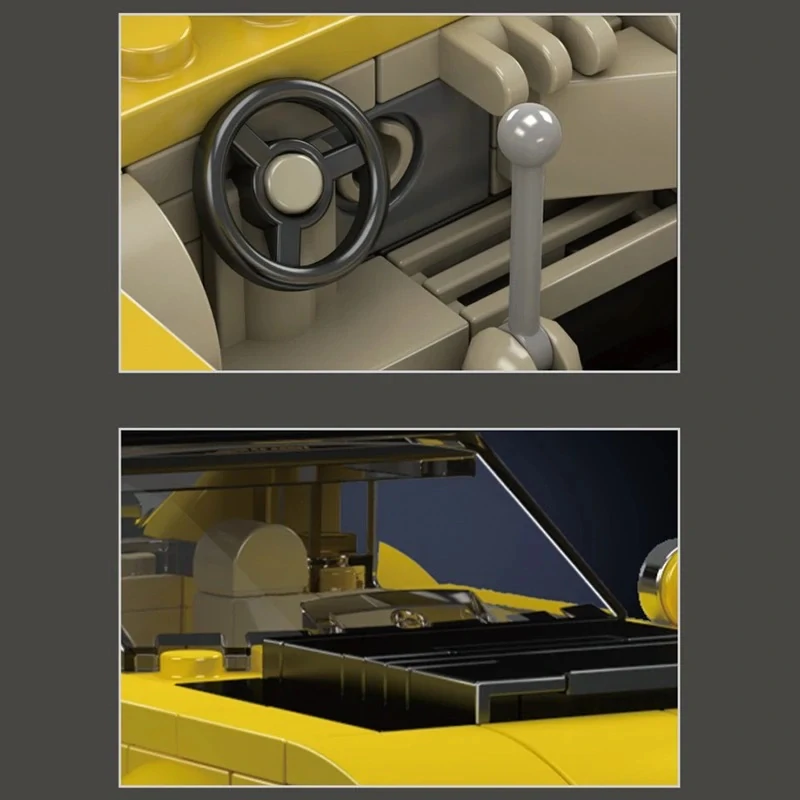 Stavebnice Dodge Challenger SRT Mould King 27051