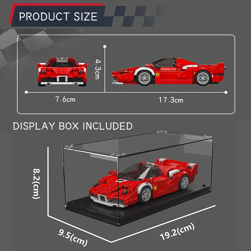 Stavebnice Ferrari FXX Mould King 27080