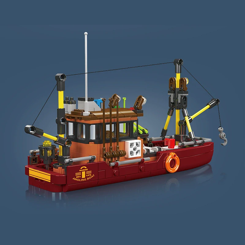 Rybářský člun Mould King 10135