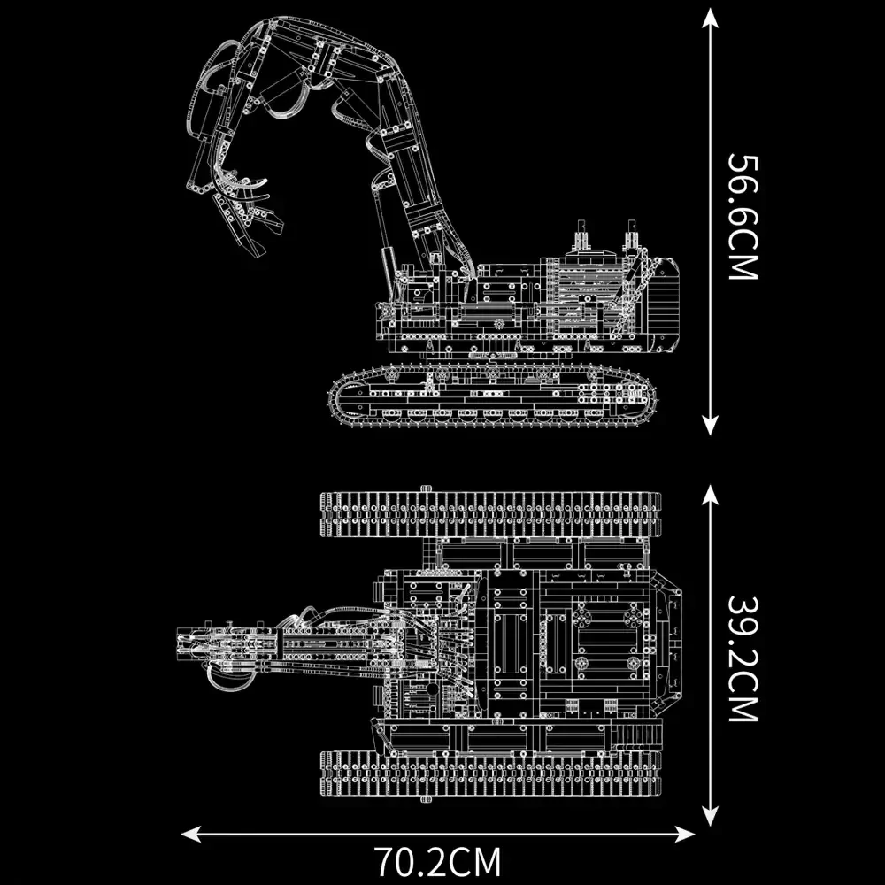 RC Demoliční stroj Mould King 17062
