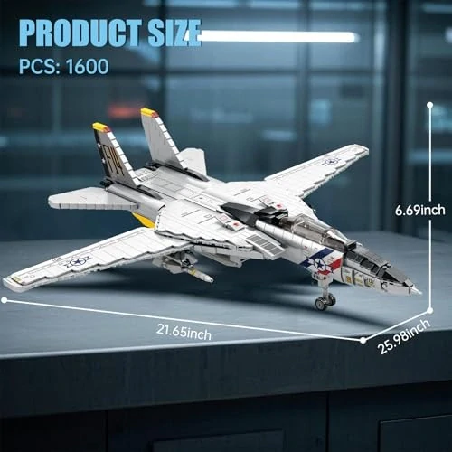 Stavebnice Stíhačka F-14 Reobrix 33032