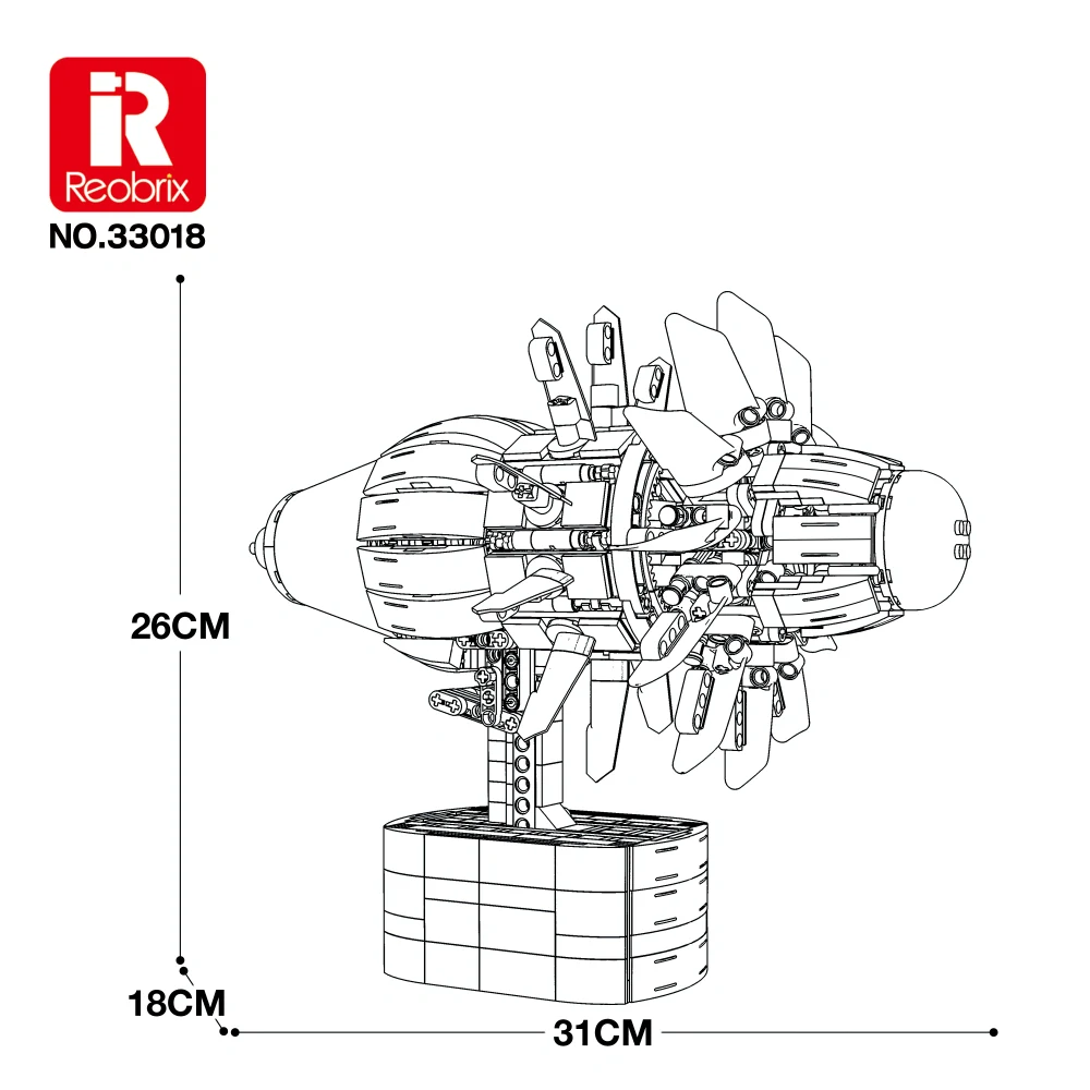 Letecký motor Reobrix 33018
