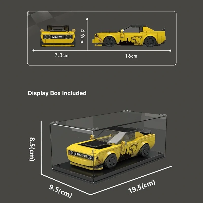 Stavebnice Dodge Challenger SRT Mould King 27051