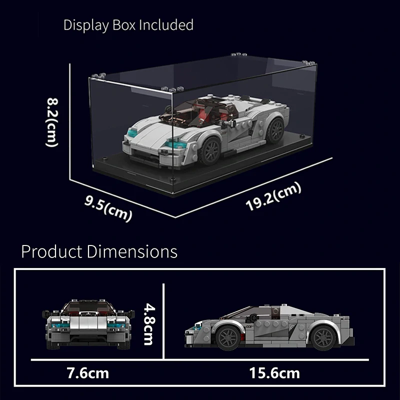 Stavebnice Koenigsegg CC850 Mould King 27070