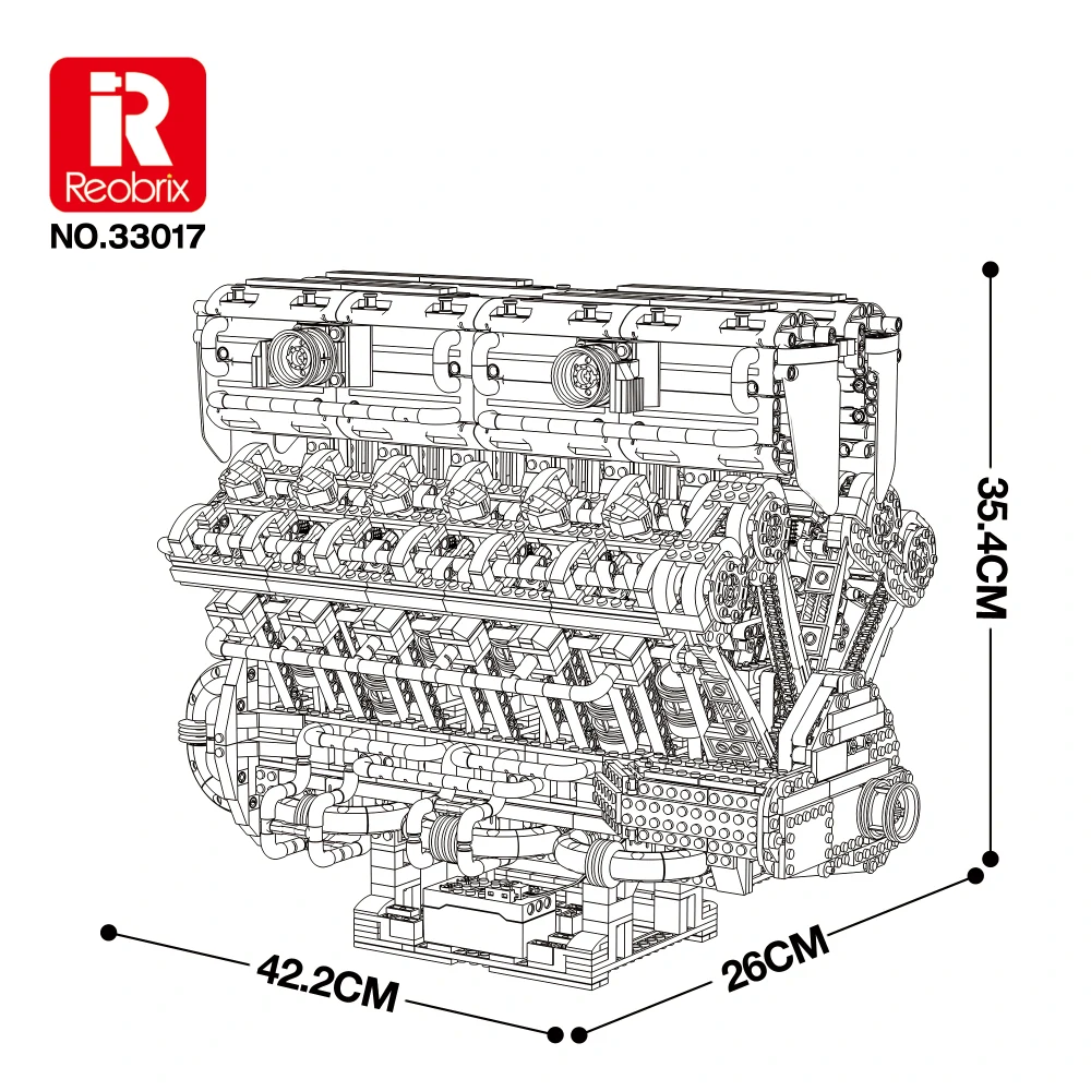 Motor V12 Reobrix 33017