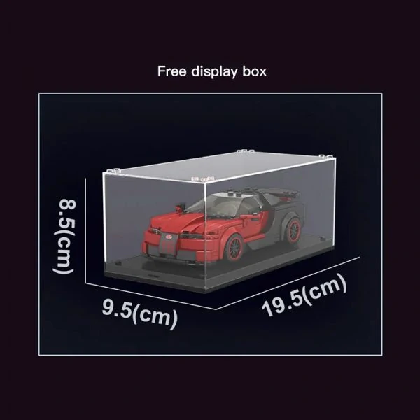 Stavebnice Bugatti Veyron Mould King 27027