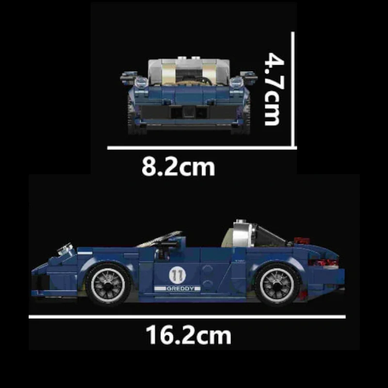Stavebnice Porsche 911 Targa Mould King 27040