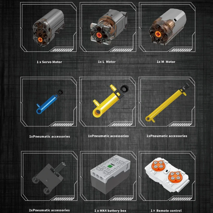 RC Odtahové záchranné vozidlo Mould King 19017
